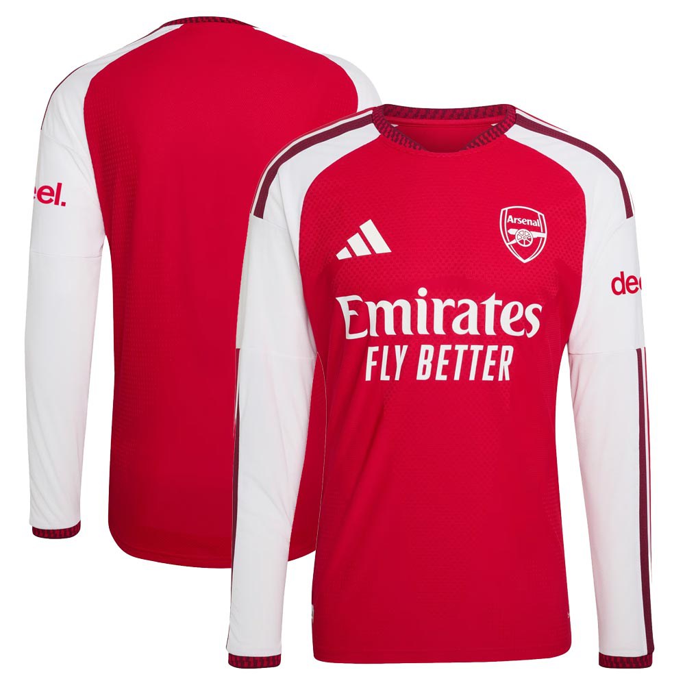 Men's Arsenal 2026/27 Player Long Sleeve Jersey